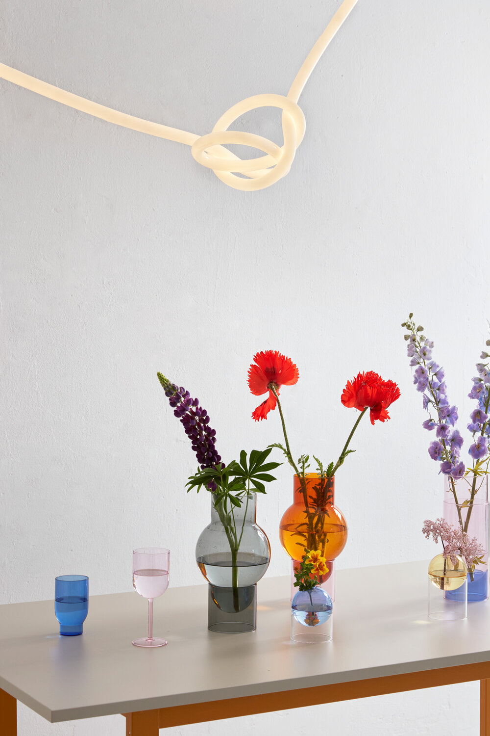 Flex tube lyskæde - Warm White